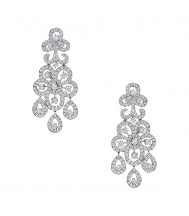 Boucles d’oreilles Van Cleef & Arpels Dentelle