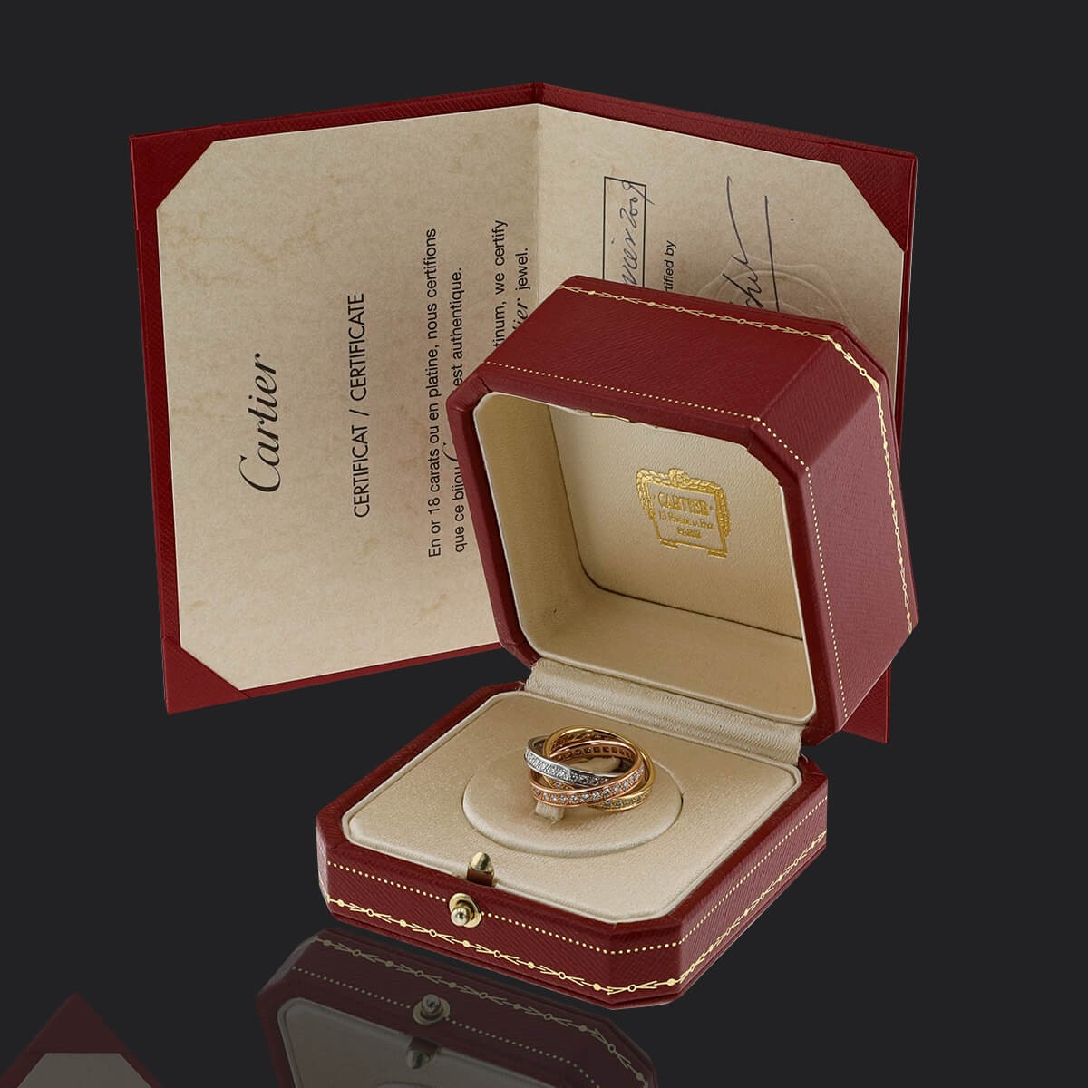 Cartier ring exchange policy hotsell