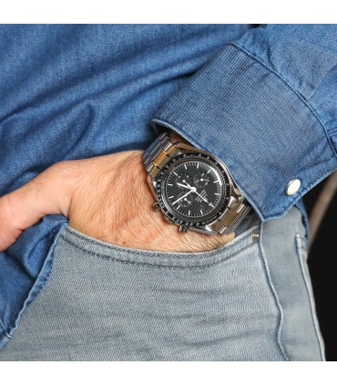 Omega Speedmaster Moonwatch stainless steel watch