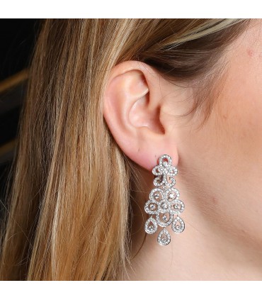 Boucles d’oreilles Van Cleef & Arpels Dentelle