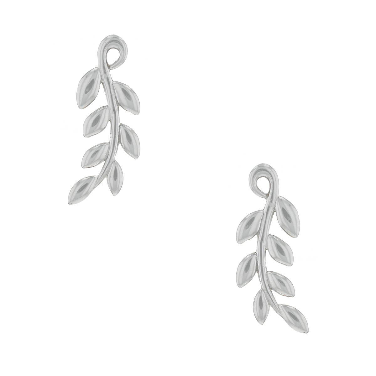 Tiffany and deals co leaf earrings