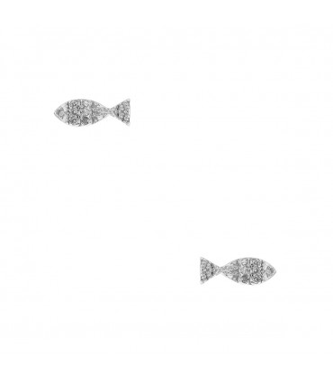 Boucles d’oreilles Djula Poisson