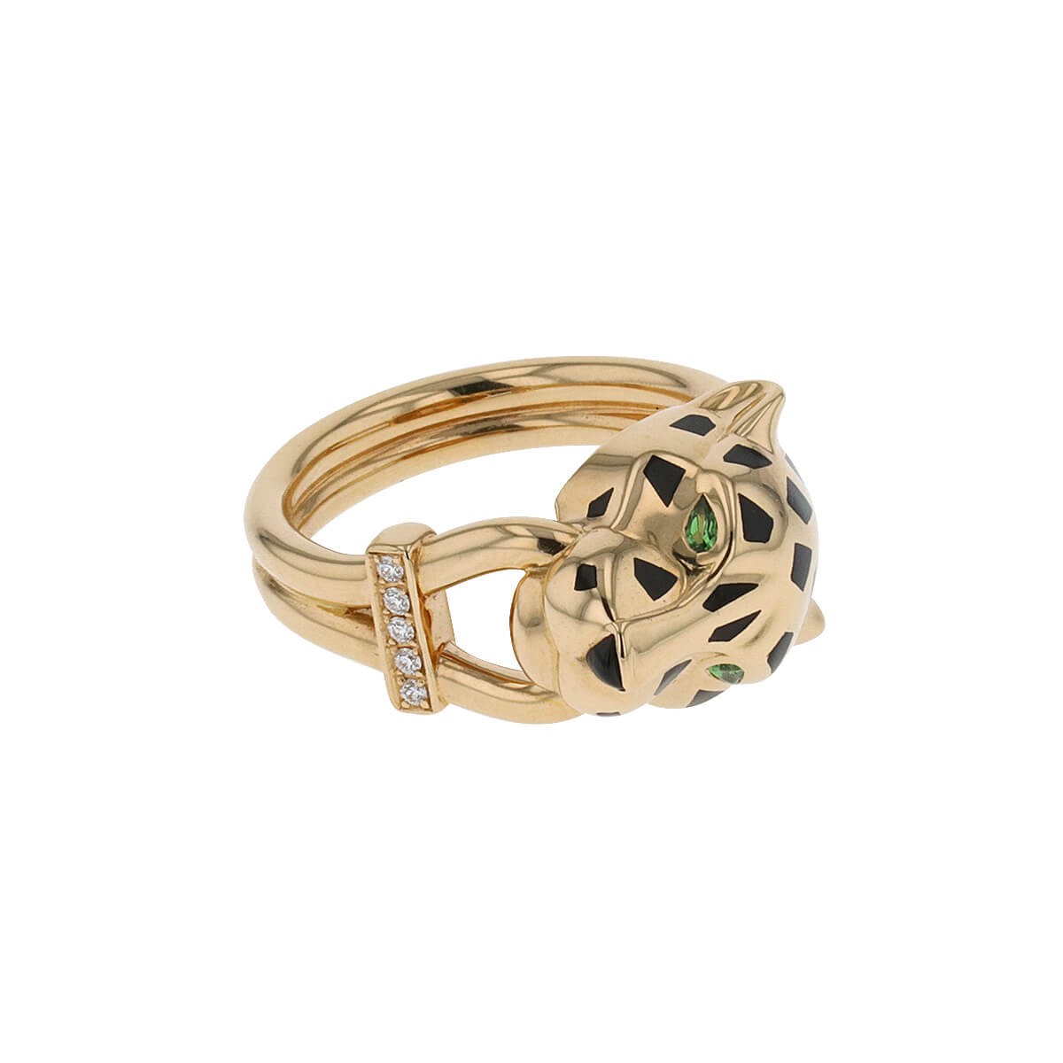 Cartier panthere hotsell ring gold