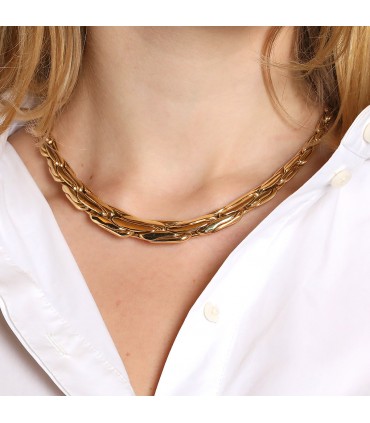 Gold necklace