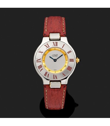 Montre cartier femme discount bracelet cuir prix