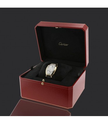 Cartier Tonneau gold watch