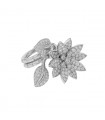 Van Cleef & Arpels Lotus diamonds and gold ring