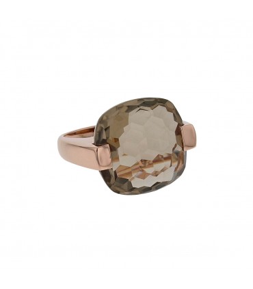 Bague Quartz Fumé