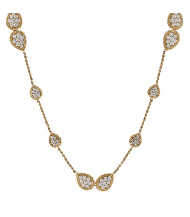 Boucheron Serpent Bohème gold and diamonds necklace