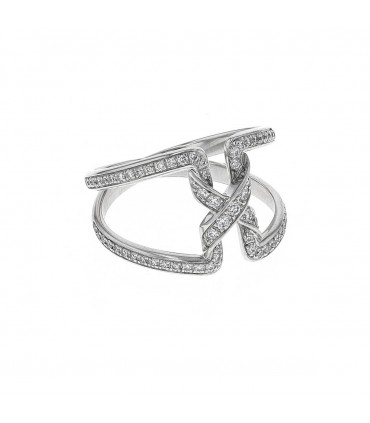 Chaumet Liens diamonds and gold ring