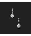 Boucles d’oreilles or et diamants