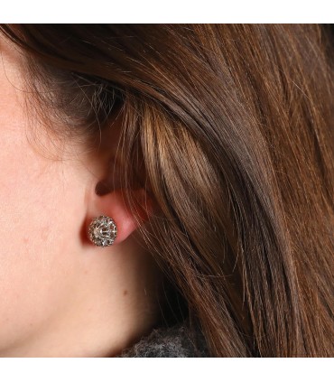 Boucles d’oreilles diamants