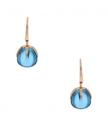 Pomellato Veleno topaze and gold earrings