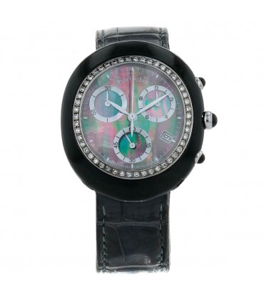 Barthelay B08 stainless steel and rubber watch