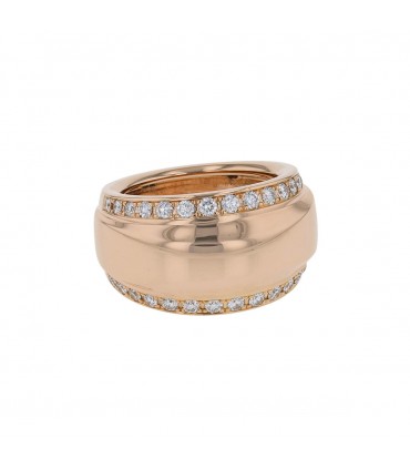 Chopard La Strada diamonds and gold ring