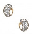 Pomellato Arabesque diamonds and gold earrings