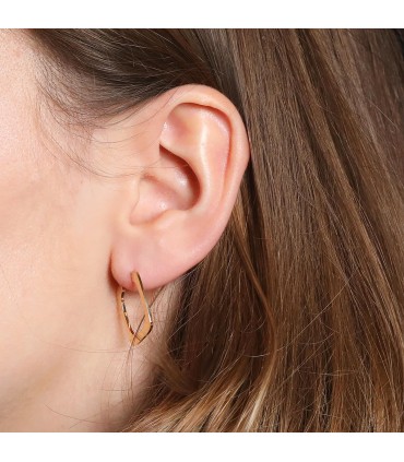 Dinh Van Impression gold earrings