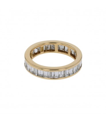 Bulgari diamonds and gold ring