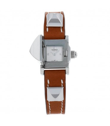 Hermès Médor stainless steel watch