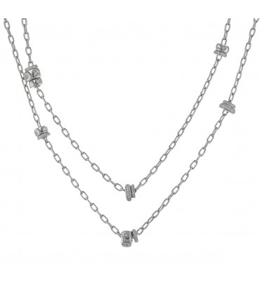 Pomellato Iconica diamonds and gold necklace