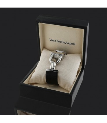 Van Cleef & Arpels Cadenas stainless steel watch