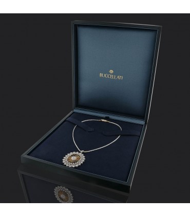 Buccellati diamonds and gold necklace