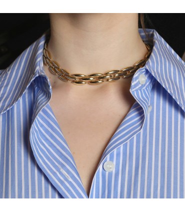 Cartier Gentiane gold necklace