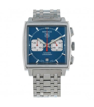 Tag Heuer Monaco stainless steel watch