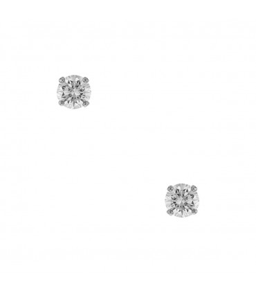 Boucles d’oreilles clous diamants