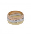 Cartier Love Me three tones gold ring