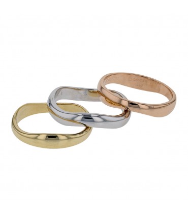 Cartier Love Me three tones gold ring