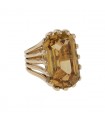 Chaumet citrine and gold ring