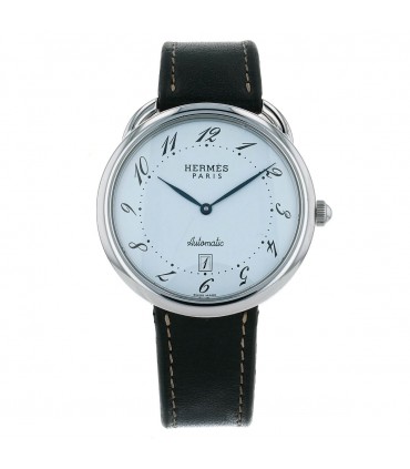 Hermès Arceau stainless steel watch