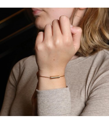 Le Gramme gold bracelet