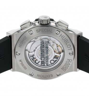 Hublot Classic Fusion Special Edition Olympique de Marseille titanium watch