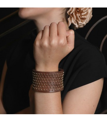 Eternamé Noor gold and wood bracelet