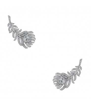 Boucles d’oreilles Boucheron Plume de Paon