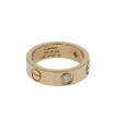 Cartier Love diamonds and gold ring