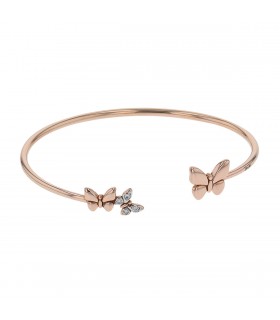 Dodo Papillon diamonds and gold bracelet