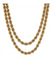 Collier sautoir or