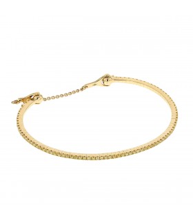 Messika Skinny gold and yellow diamonds bracelet