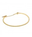 Messika Skinny gold and yellow diamonds bracelet