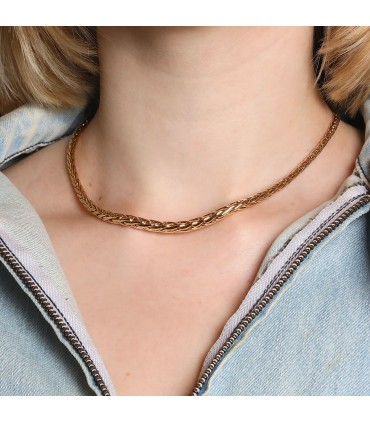 Gold necklace