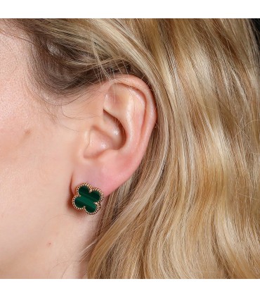 Boucles d’oreilles Van Cleef & Arpels Vintage Alhambra