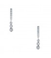 Boucles d’oreilles or, diamants