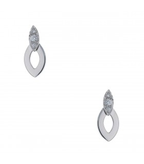 Cartier Diadea diamonds and gold earrings