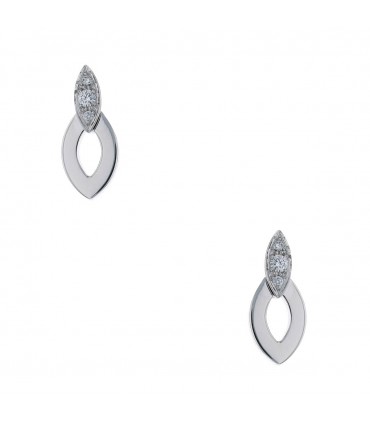 Cartier Diadea diamonds and gold earrings