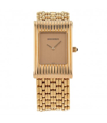 Boucheron Reflet gold watch