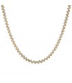 Diamonds and gold Viltier Clique Rivière necklace