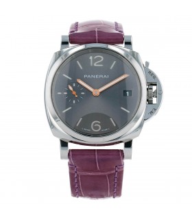 Officine Panerai Luminor Due stainless steel watch